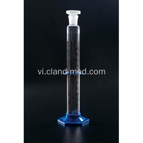 Đo Cylinder với Graduation và Ground-in Glass Stopper